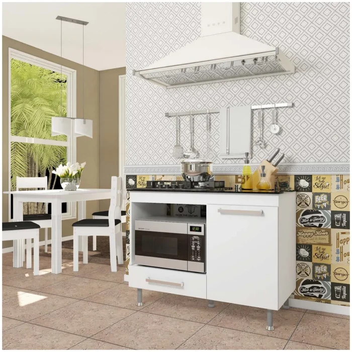 Balcão Para Cooktop E Forno 105cm - Imagem 2