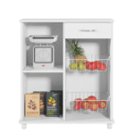Fruteira 1 Porta 1 Gaveta 2 Cestos Belize New Branco