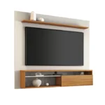 Painel para TV até 60 Polegadas NT 1100 Off White/Freijó Trend - Imagem 4