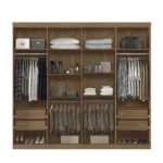 Guarda roupa Master New 8 portas 4 gavetas - Imagem 4