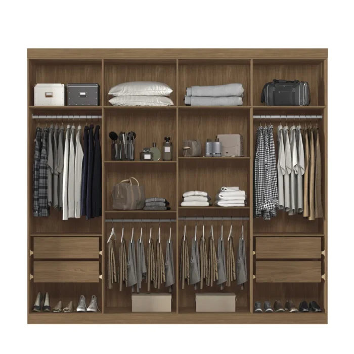 Guarda roupa Master New 8 portas 4 gavetas - Imagem 4