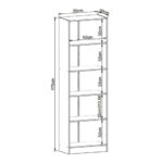 Armário Multiuso 2 Portas Kiev Branco - Imagem 3