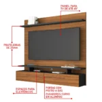Painel Home para Tv até 65 Polegadas 2 Portas NT 1110 - Imagem 2