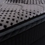 Colchão Queen High Comfort Pillow Preto Malha - Imagem 3
