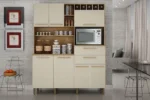 Cozinha Compacta 7 Portas 2 Gavetas Monte Rey - Imagem 4