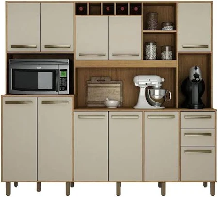 Cozinha Compacta 11 Portas 2 Gavetas Petra - Imagem 3