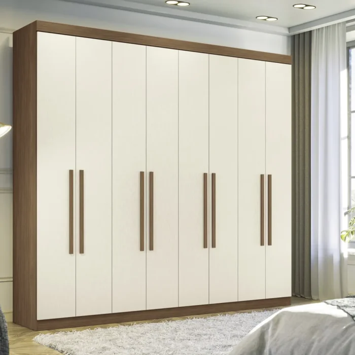 Guarda roupa Master New 8 portas 4 gavetas - Imagem 2