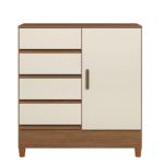 Comoda Fit 4 gavetas 1 porta