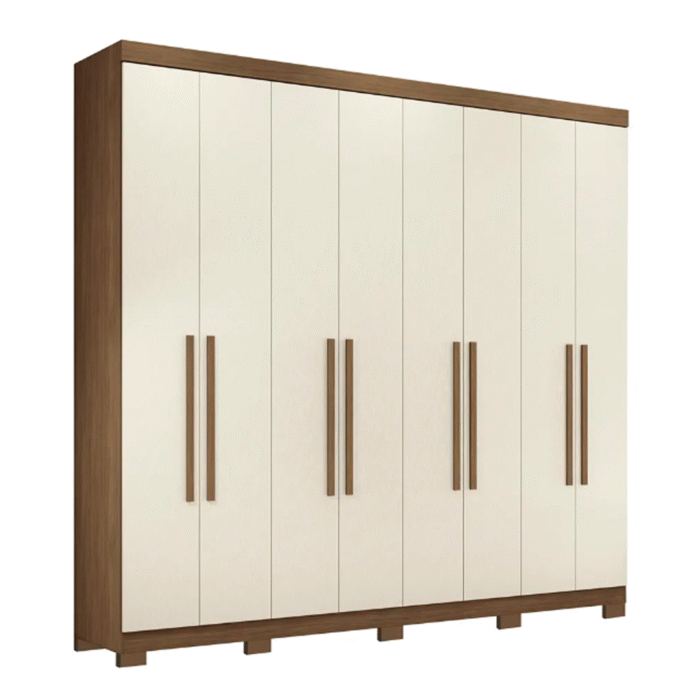 Guarda roupa Master New 8 portas 4 gavetas - Imagem 1