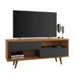 Rack para Tv até 70 Polegadas 2 Portas NT 1290 Freijó - Imagem 2