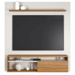 Painel para TV até 60 Polegadas NT 1100 Off White/Freijó Trend