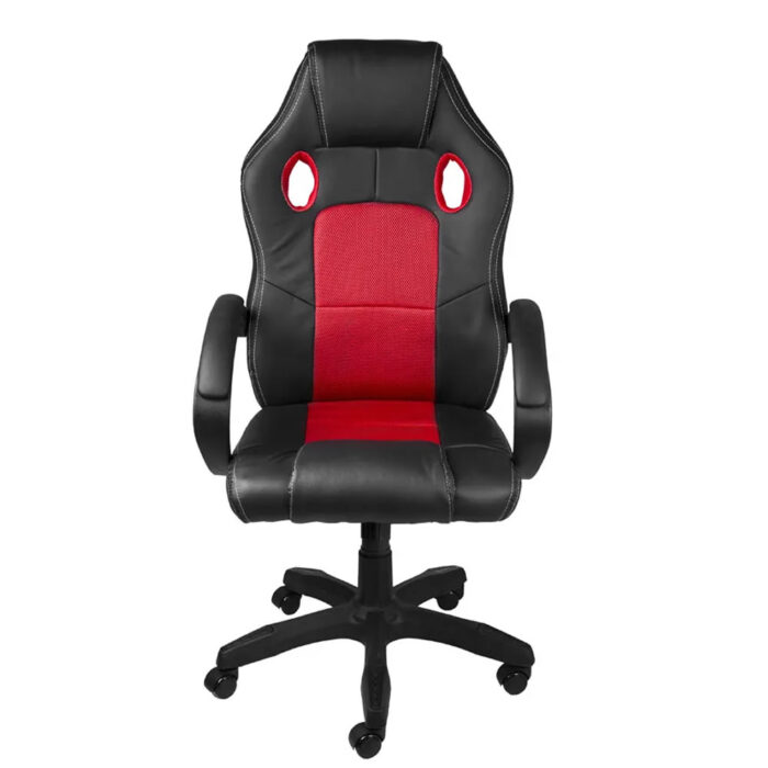 Cadeira Gamer Raptor Preta e Vermelha - Imagem 1