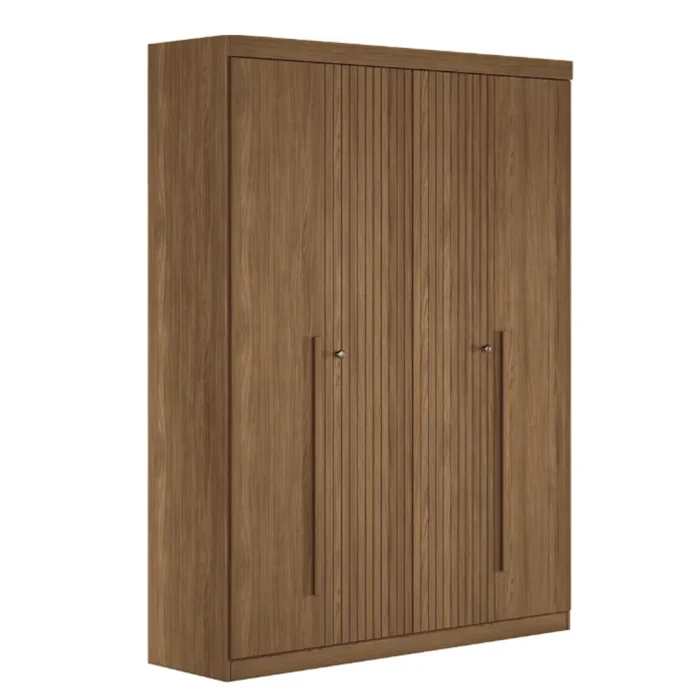 Guarda roupa Buriti 4 portas Jatoba - Imagem 1